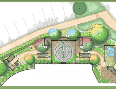 Check out and support Asbury’s vision to build a labyrinth garden!