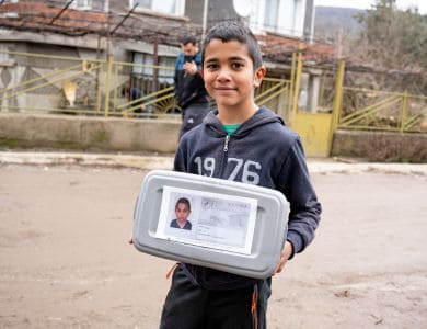 Mission Bulgaria Shoebox Recipient