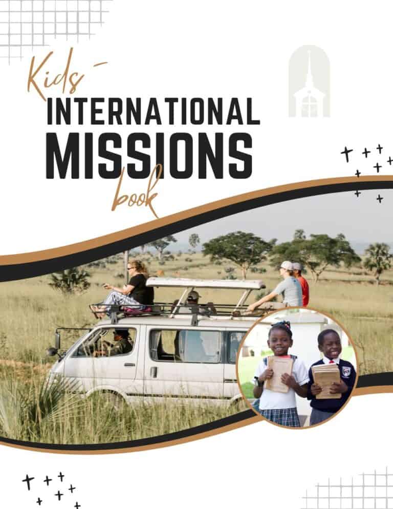 Kids Coloring Book - International Missions