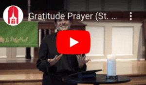 Gratitude Prayer (St. Francis)