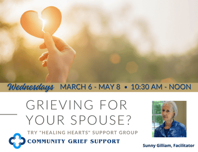Healing Hearts Support Group, March 2024