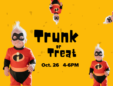 Students: Get your life group together and build an amazing trunk! Prizes for best trunk!!