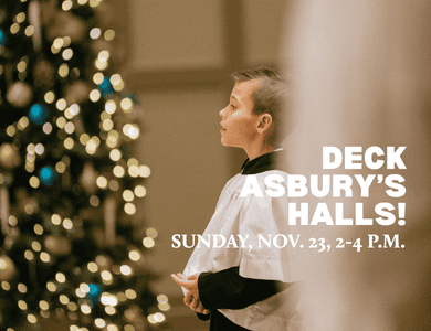 Help Asbury decorate for Christmas, Nov. 23!
