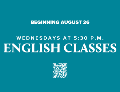 Asbury offers English Classes free to the community. Begin August 26.