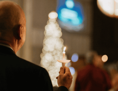 When is Christmas Eve Worship? Asbury has four candlelight communion services at 4, 8, or 11:00 PM