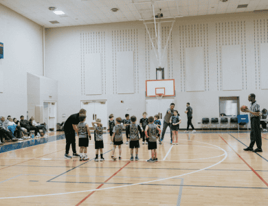 Players learn the importance of teamwork.