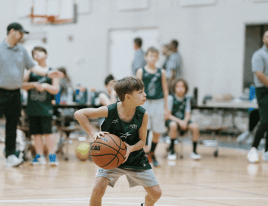 Upward Basketball is designed for K5-sixth graders.