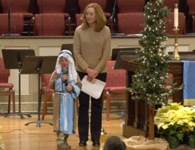 Preschoolers and kindergartners in CASA (Children Are Special at Asbury) perform Dec. 8 & 9, 2025.