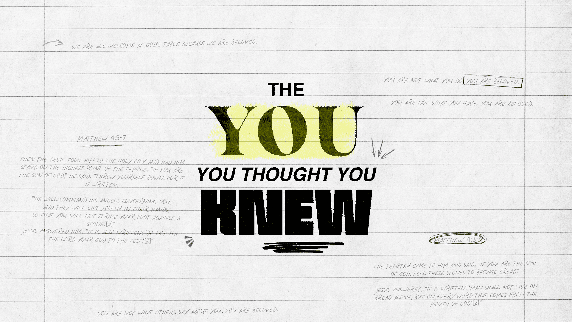 Rooted in our baptism, we are claimed as God’s beloved—our identity is not defined by what we do, what others say, or what we have, but by God’s unwavering love. Learn more in worship this Feburary.