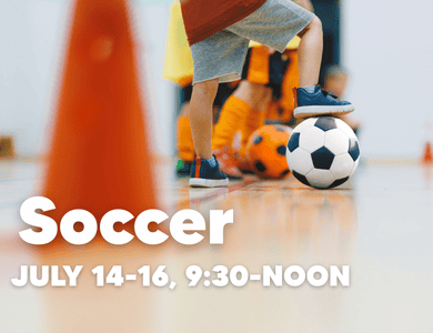 An energetic kids soccer camp where players build skills, teamwork, and confidence through fun drills, friendly games, and active outdoor play