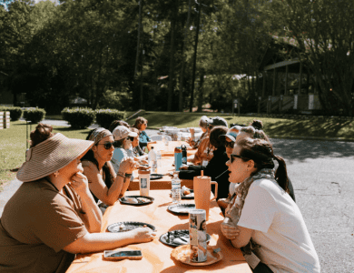 Step away from the busyness of daily life and enter into the beauty of Camp Hargis, April 17.